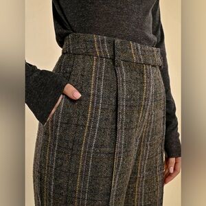 NWT Molly Bracken Checked Pants